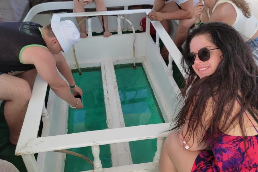 Glass bottom boat trip